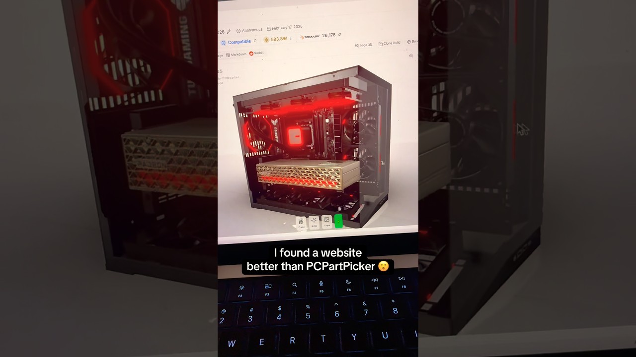 Top 3D PC Build Site Better Than PCPartPicker 😮