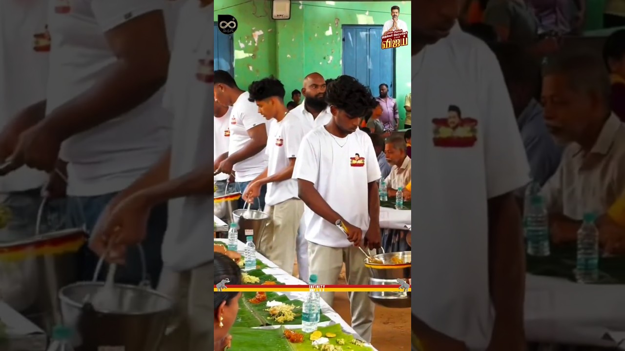 TVK Volunteers & Thondar Padai with Thalapathy Vijay🔥