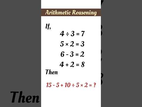 Arithmetic Reasoning  !!