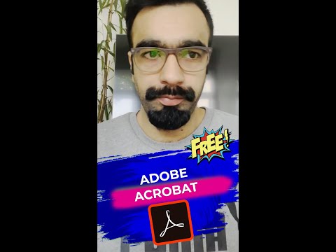 Adobe Acrobat for FREE!! 🔥 #shorts