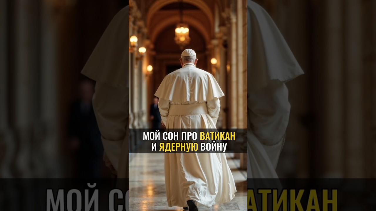 Мой сон о Ватикане и ядерной войне: тайные пророчества ✨
