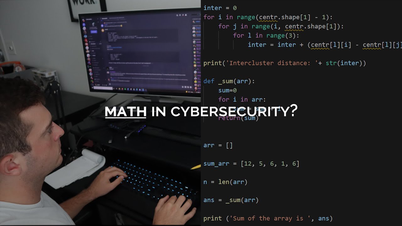 The Role of Math in Cybersecurity - 2022