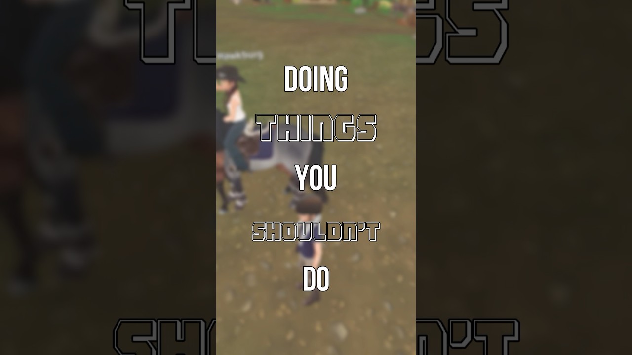 Things You Shouldn't Do in Star Stable! 😂