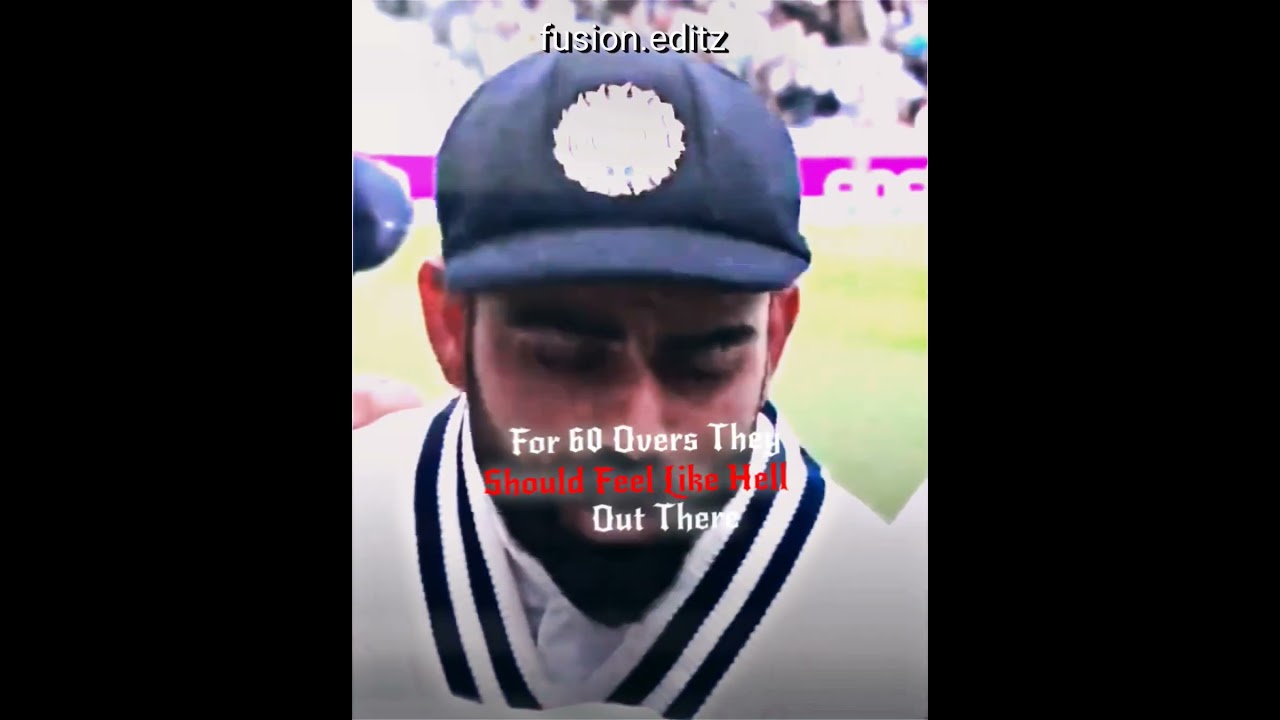 Kohli's 60 Overs of Intensity π