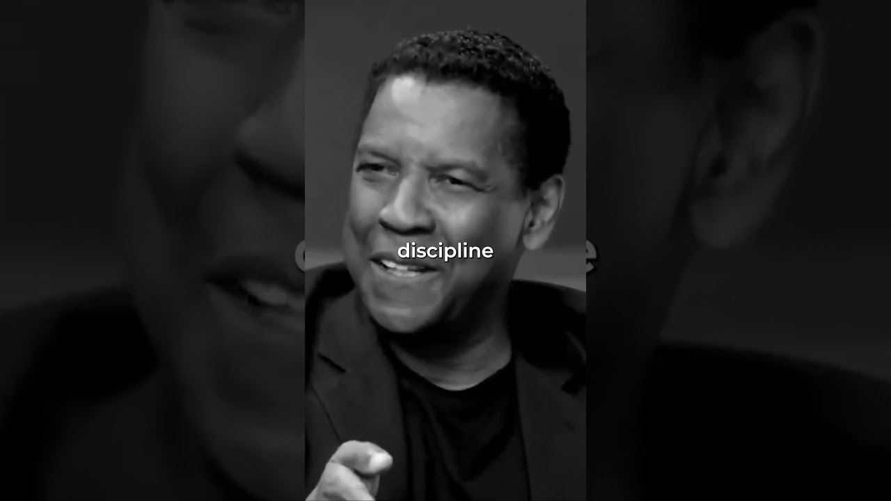 Denzel Washington on Achieving Your Dreams 🌟