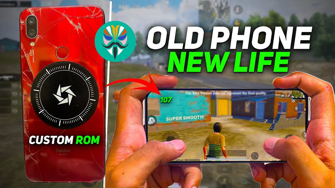 Boost BGMI FPS on Old Phones with Custom ROM & Root🔥