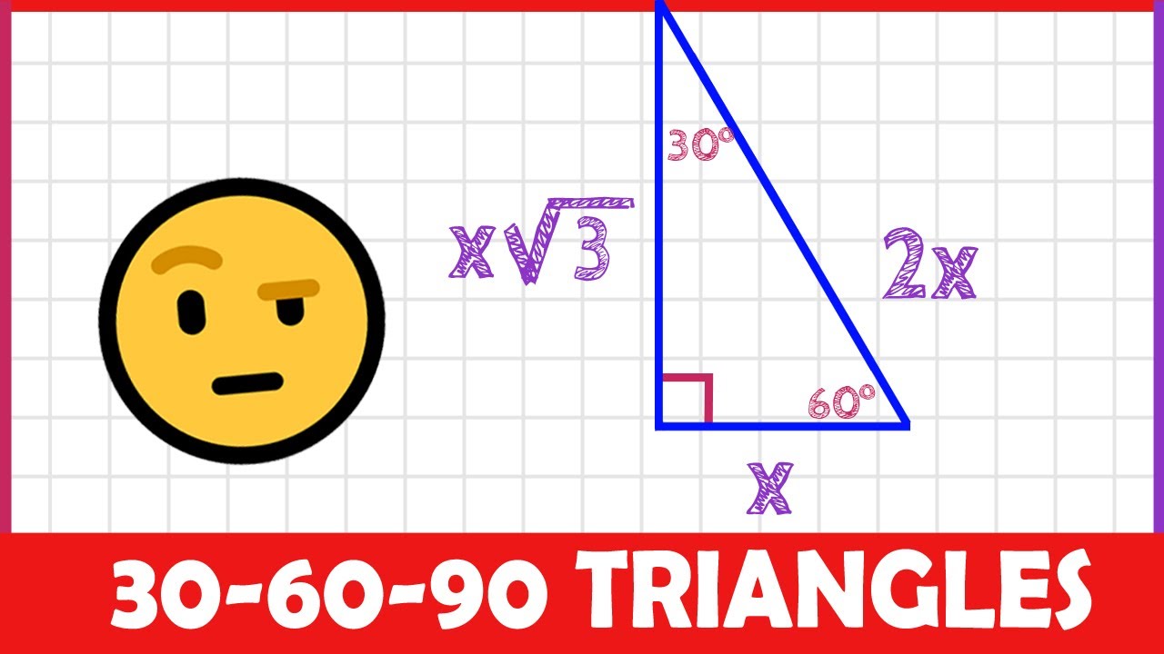 30-60-90 Triangle Rules & Calculations ๐