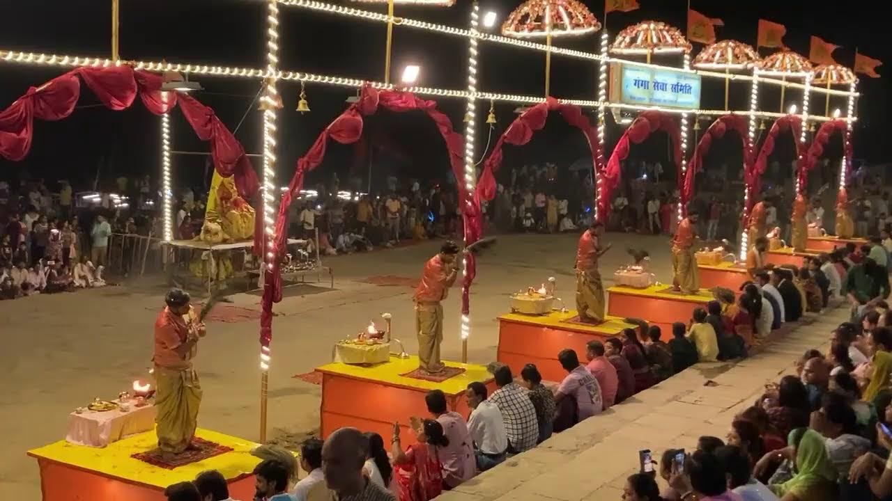 Live Ganga Aarti Varanasi 2023 ๐ธ