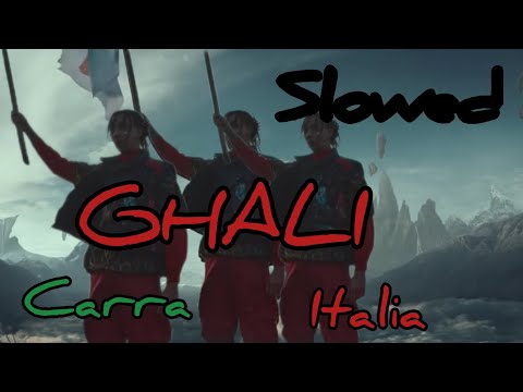 GHALI - Cara Italia (Prod. Charlie Charles)-( SLOWED)