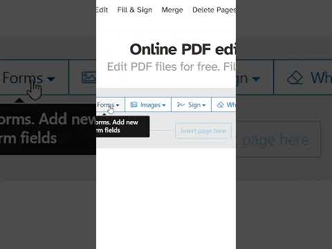 How To Edit a PDF #shorts #pdf #sejda