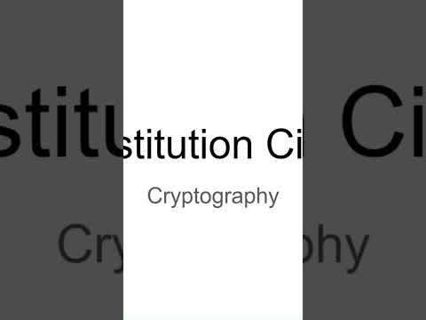 Substitution Ciphers! (full video link in comments and desc)