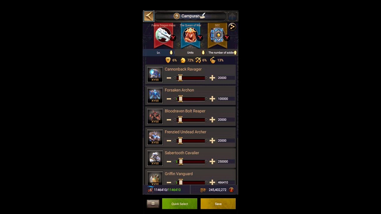 Clash of Kings: Main Hero Replacement ⚔️