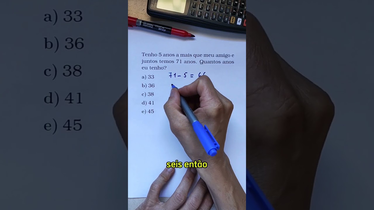 Desafio de Matemática: Você Consegue Resolver Essa Idade? 🧮