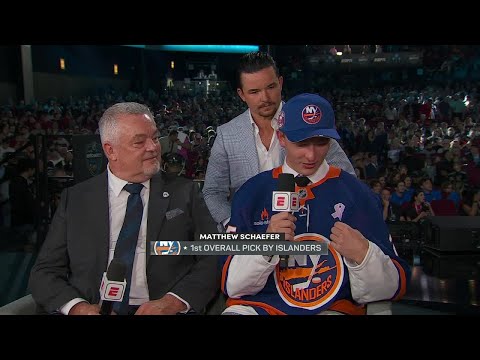 Matthew Schaefer & family react to going No. 1 overall to the Islanders | 2025 NHL Draft