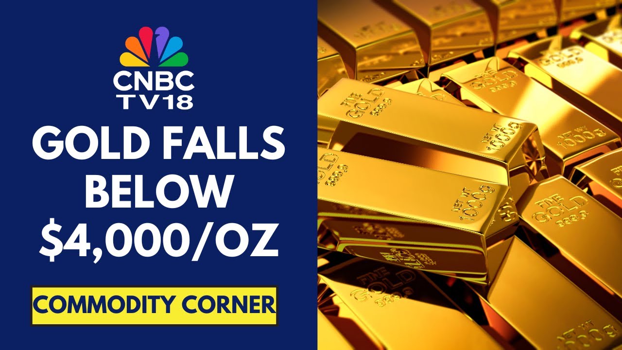 Gold Prices Drop Below $4,000 Amid Profit Taking & ETF Outflows 📉