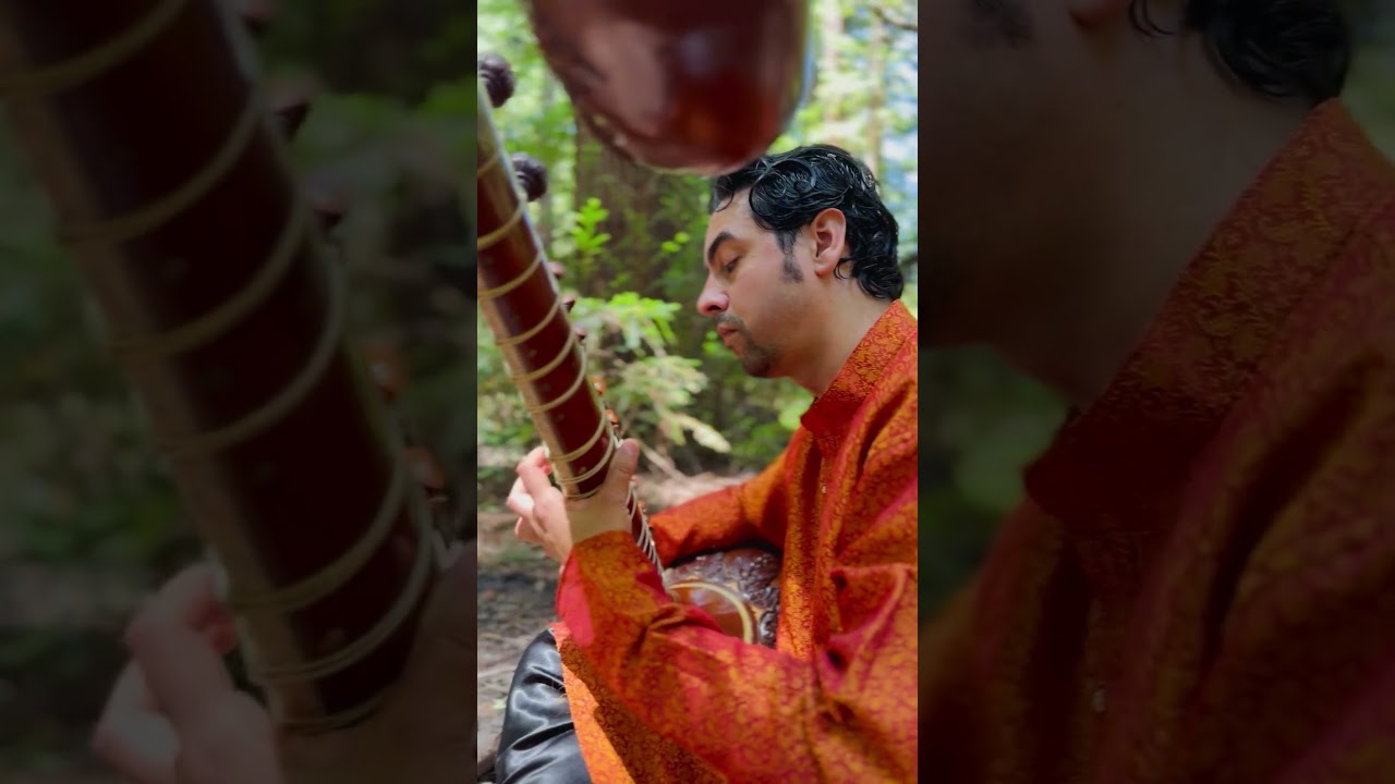 Nature's Harmony: Arjun K. Verma Sitar 🎶