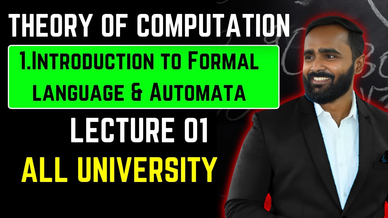 Master the Basics of Formal Languages & Automata with PRADEEP GIRI SIR 📚
