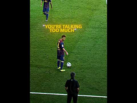 Messi vs Mourinho 😈☠️