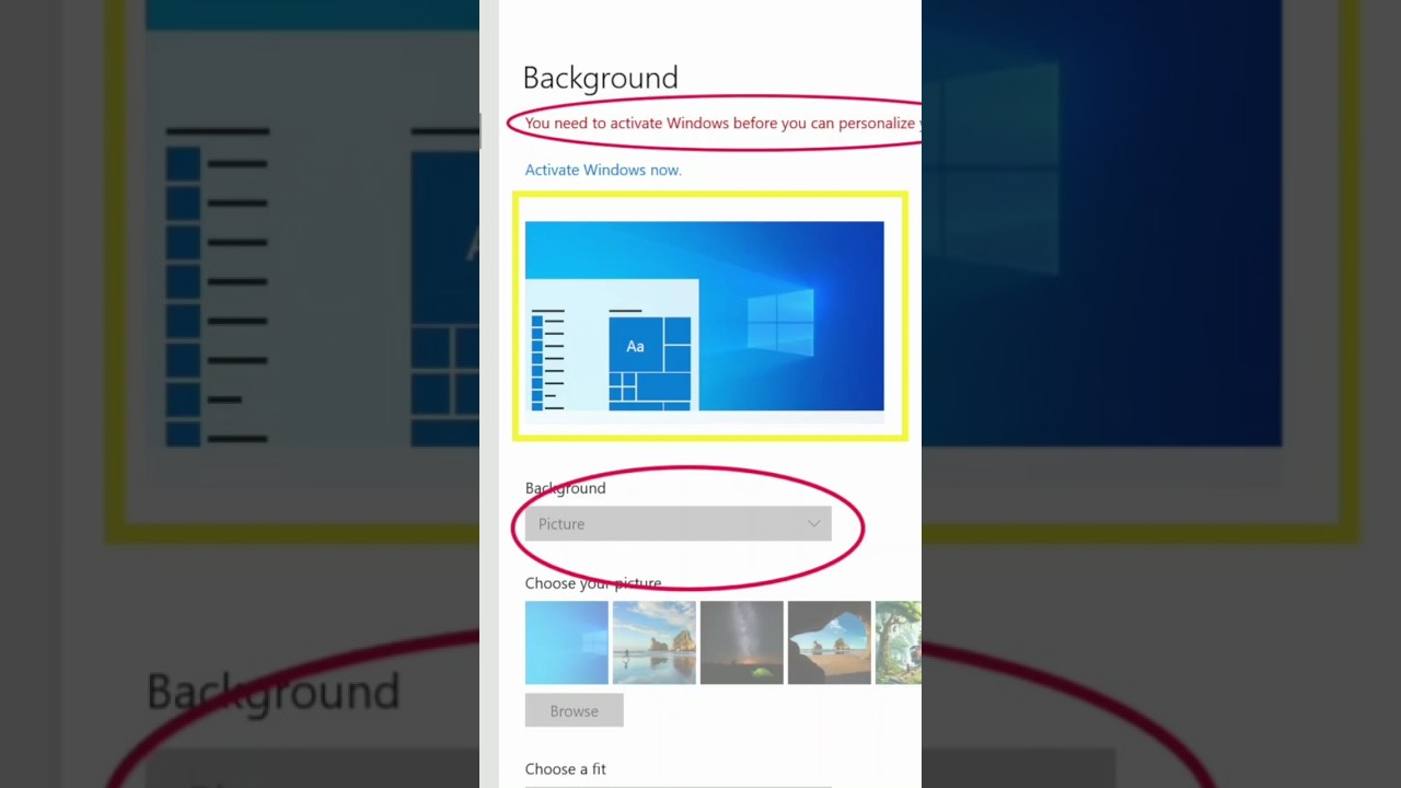 Activate Windows 10 to Personalize Your PC 🖼️