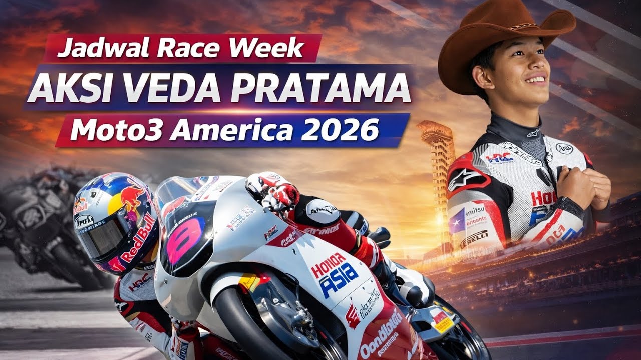 Race Week Moto3 America 2026: Veda Pratama Round 3 🏁