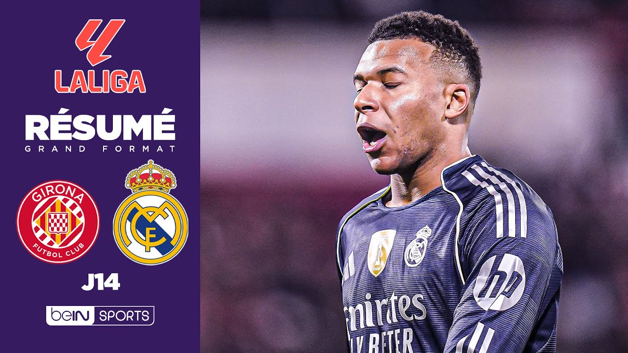Real Madrid en difficulté à Gérone malgré Mbappé