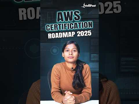 AWS Certification Roadmap for Absolute Beginners| AWS Learning Path 2025 | Intellipaat #shorts