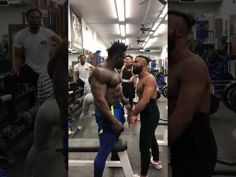 imagine your gym trainer monitoring you like this @NDO_CHAMP #shorts