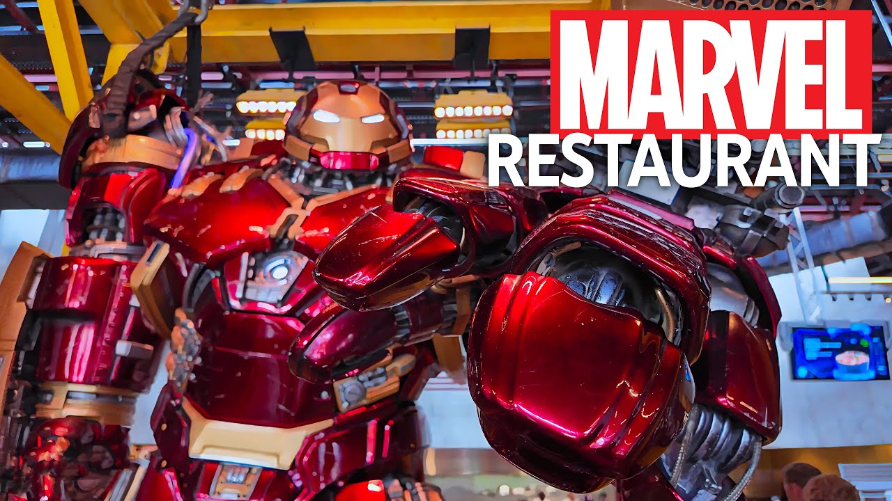 Stark Factory Restaurant at Avengers Campus Paris 🍽️