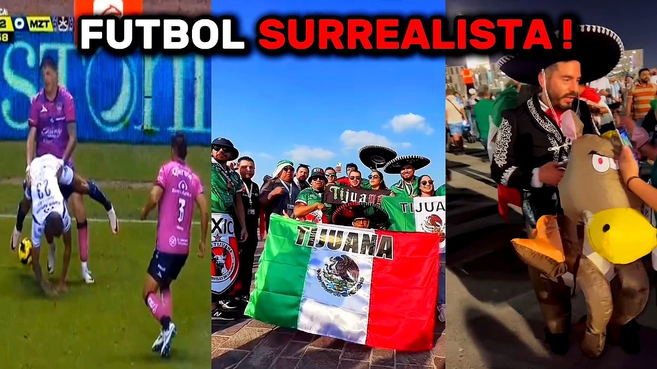 Los Momentos Más Divertidos y Surrealistas del Fútbol Mexicano ⚽