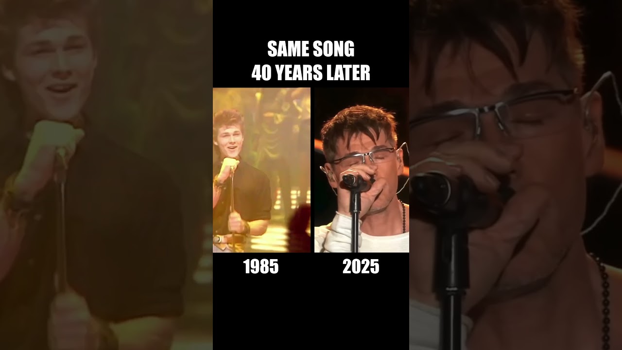 Take On Me 1985 vs 2025 (40 YEARS LATER) | #aha #takeonme #nostalgia #synthpop #80smusic #80s #retro