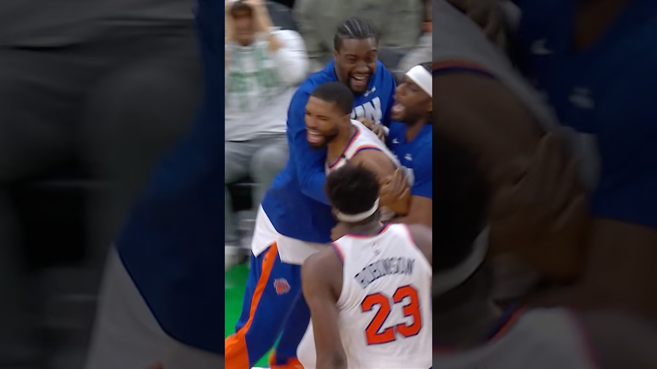 Mikal Bridges Dominates Defense for the Knicks Against Boston π