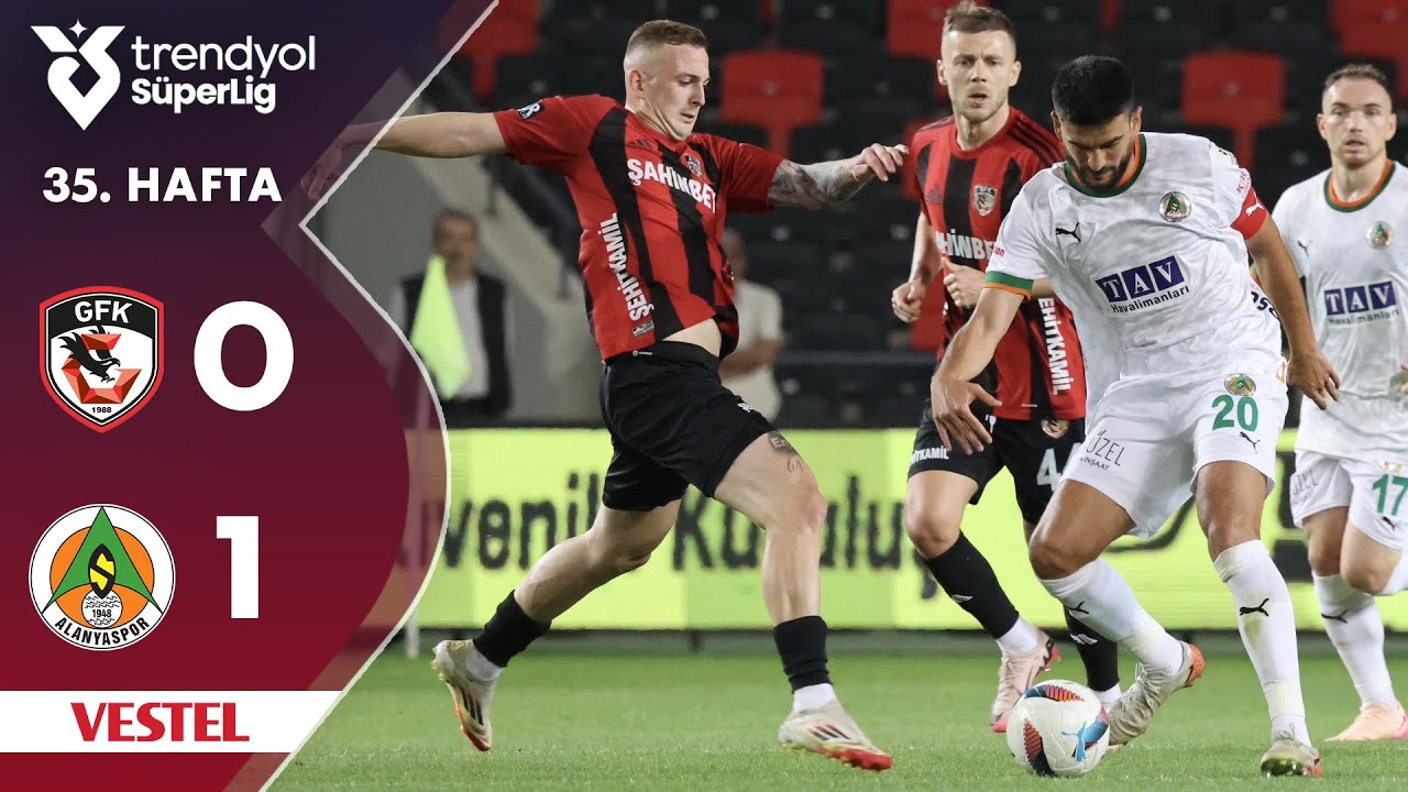 Gaziantep FK vs. Alanyaspor Highlights | Süper Lig 2024/25 ⚽