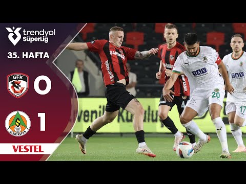 Vestel | Gaziantep FK (0-1) C. Alanyaspor - Highlights/Özet | Trendyol Süper Lig - 2024/25