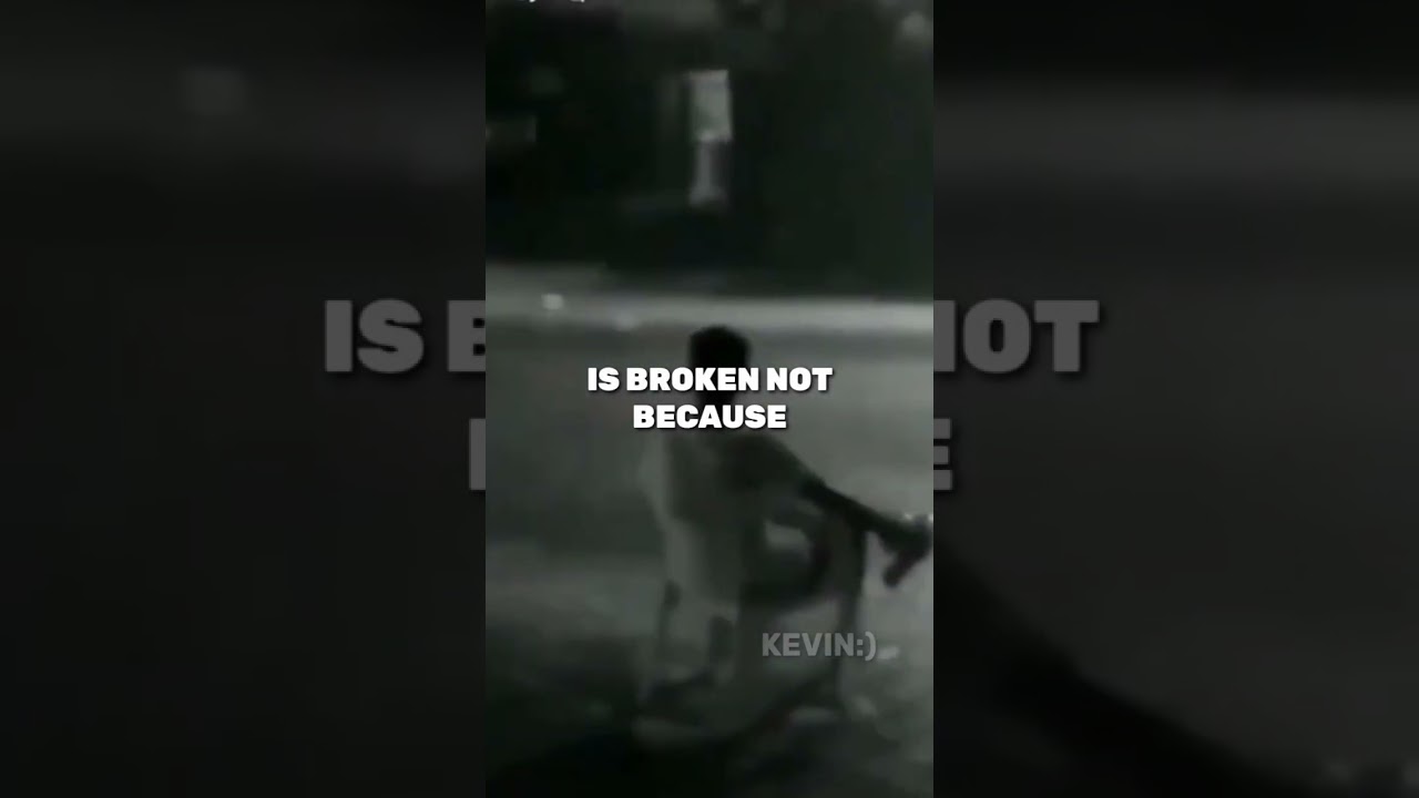 A Truly Broken Man 💔 | Sad Status #shorts