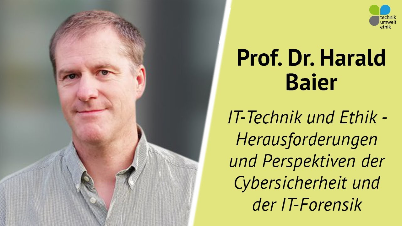 Prof. Dr. Harald Baier erklärt IT-Technik & Ethik – Insights aus der Ringvorlesung 🌱