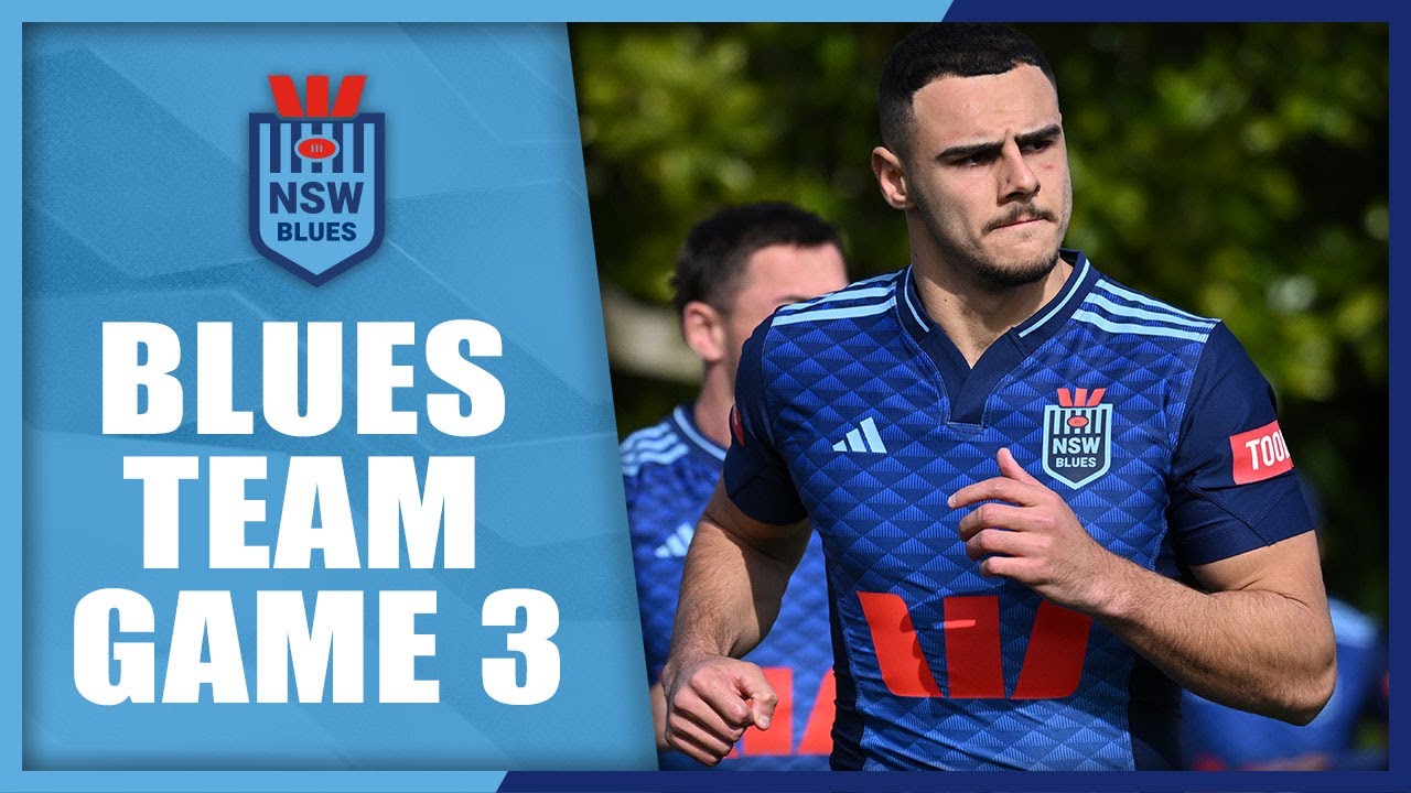 2025 State of Origin: NSW Blues Reveal Team for Crucial Game in Sydney 🏉