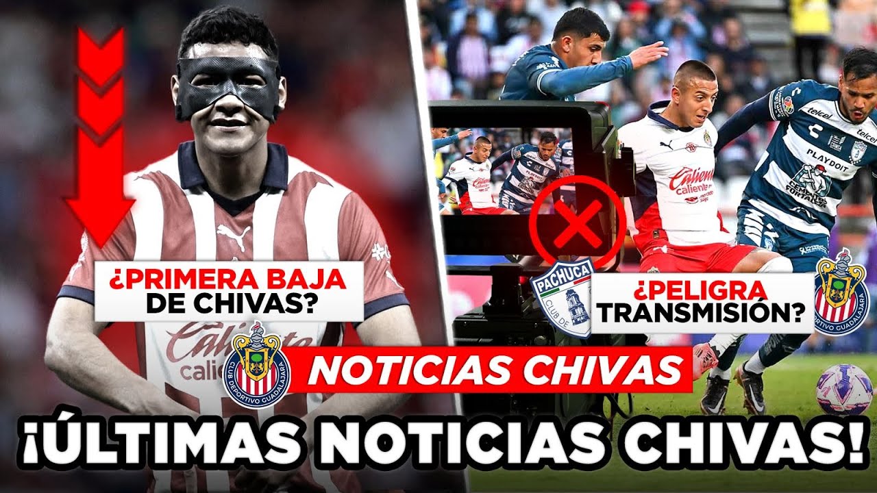 ¿Dónde ver el Pachuca vs Chivas sin transmisión? ¿Se va Tiba de Chivas? Noticias y más ⚽