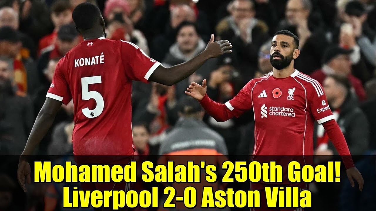 Salah Scores 250th Goal in Liverpool Win ⚽