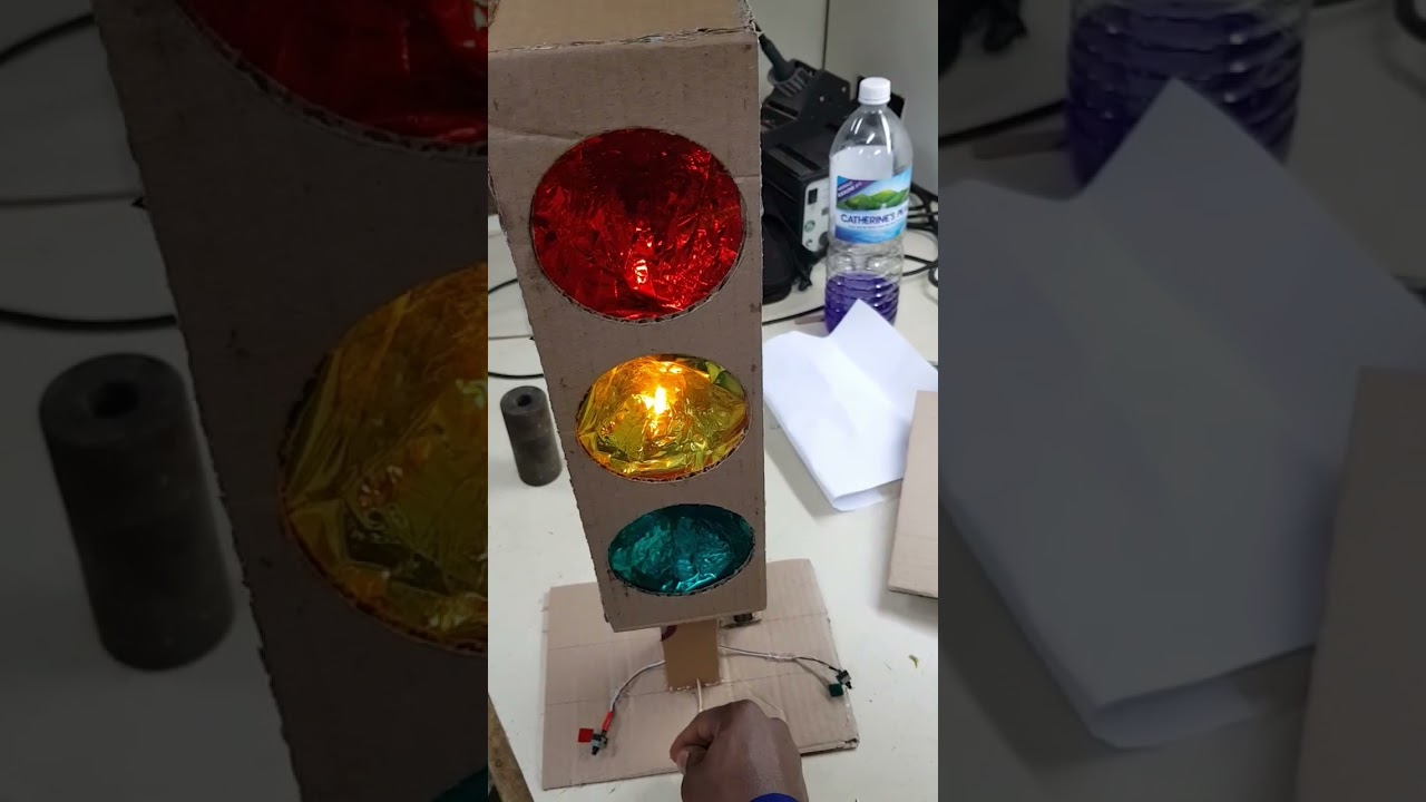 Traffic Light Model for School Project 🚦