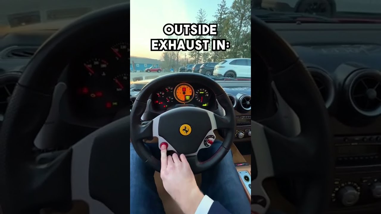 Ferrari F430 V8 Startup & Exhaust Sounds 🚗