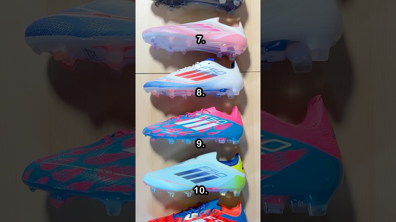 All adidas F50 Models Ranked 👟