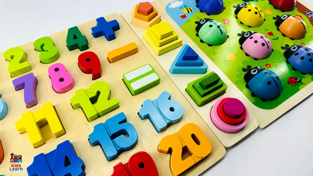 Effective Learning of Shapes, Numbers & Counting 1 to 20 for Preschoolers