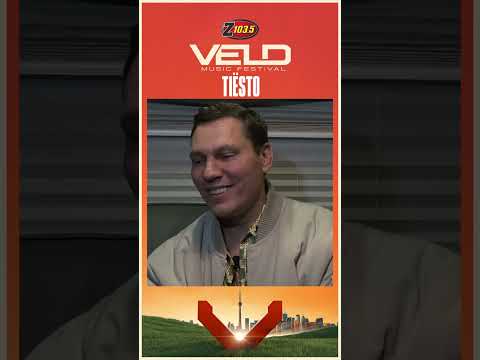 Tiesto Gets Down to Business with Z1035 @VeldMusicFestival