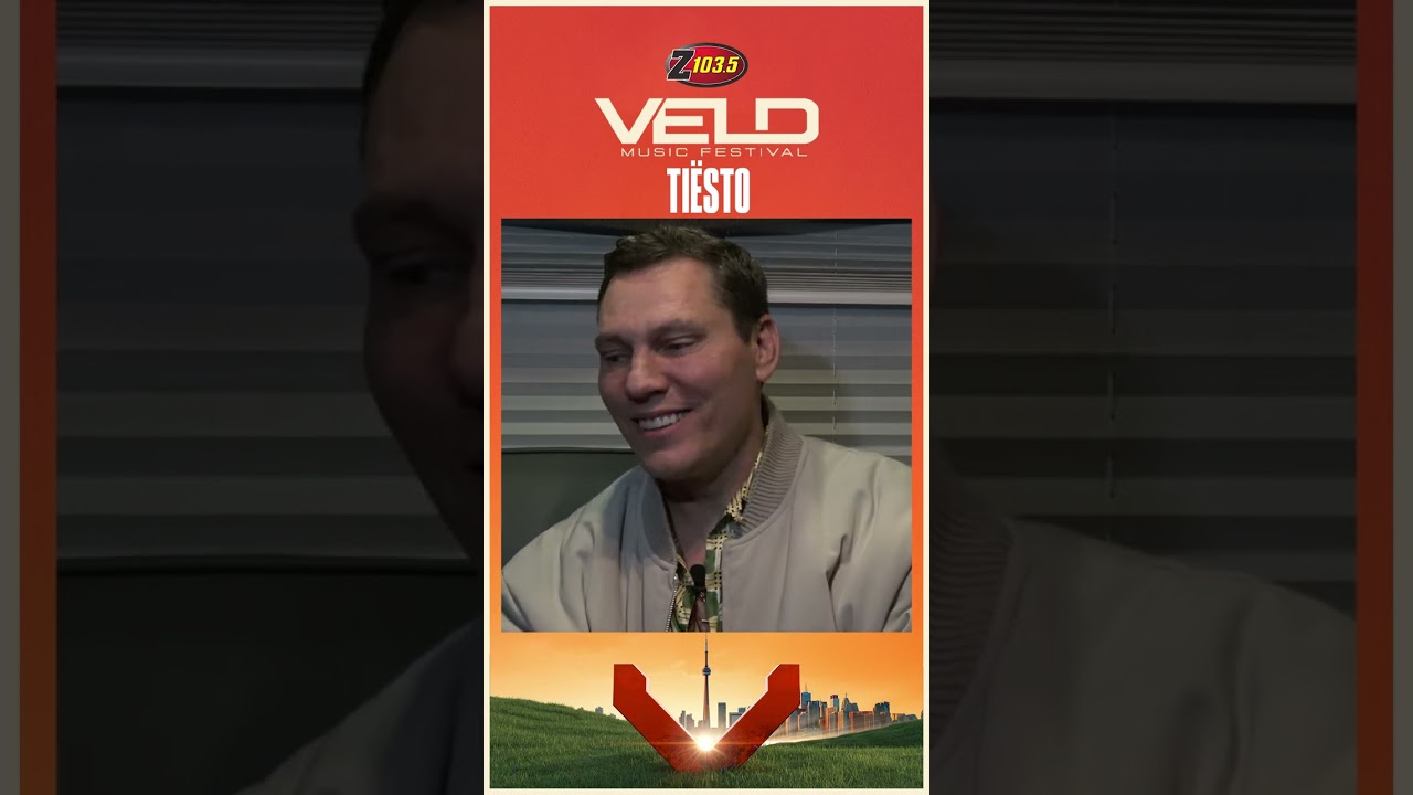 Tiesto Collaborates with Z1035 at Veld Music Festival