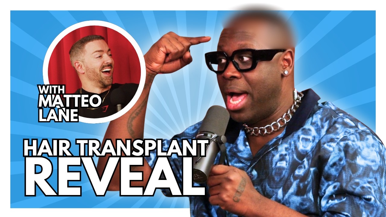 Bob the Drag Queen's Hairline Transplant Reveal ✨