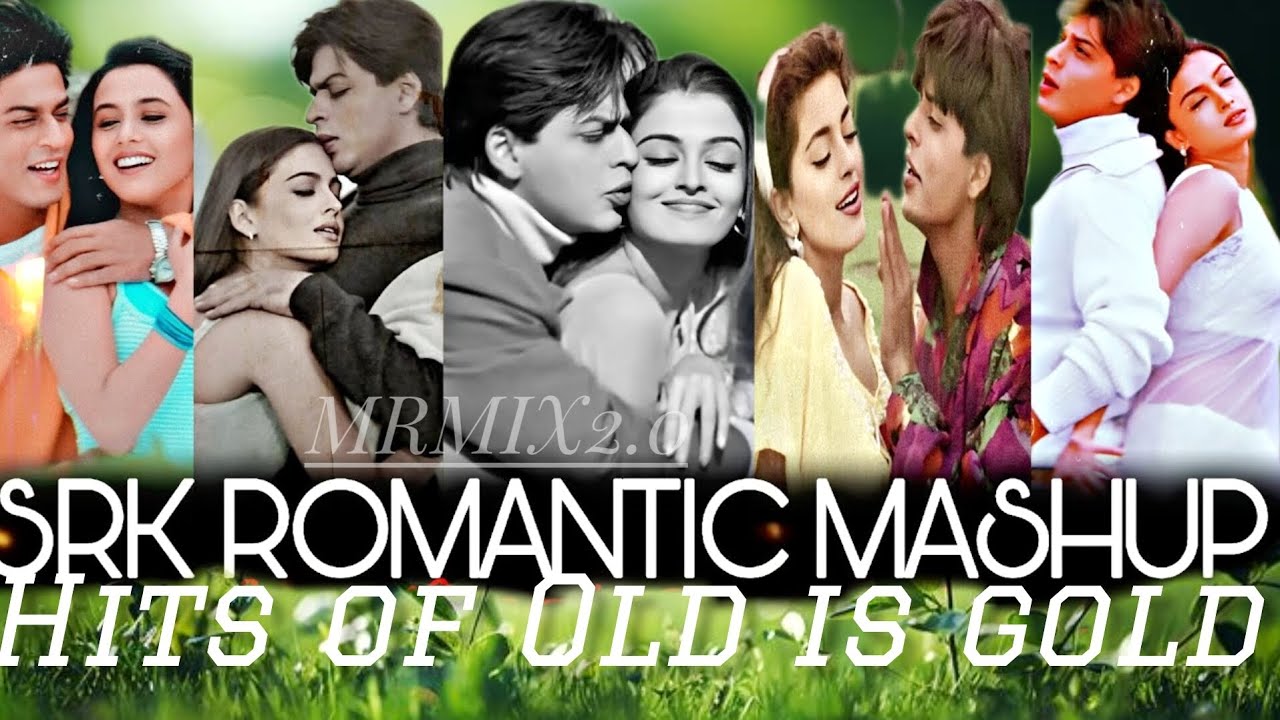 90s Bollywood Love Songs Mashup with SRK 🎶