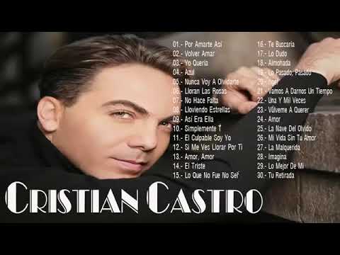 Cristian Castro: Best Romantic Ballads 🎶