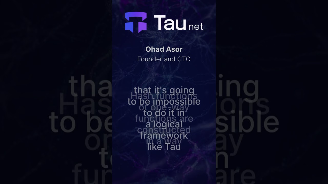 TauNet's Approach to External Cryptographic Hashing: What You Need to Know 🔐