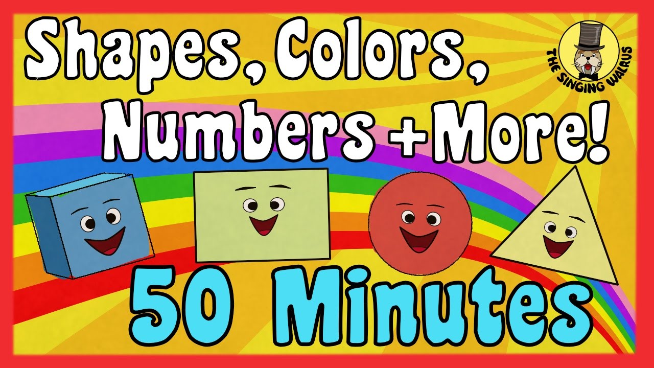 Kids Songs: Shapes, Colors & Counting 🎶