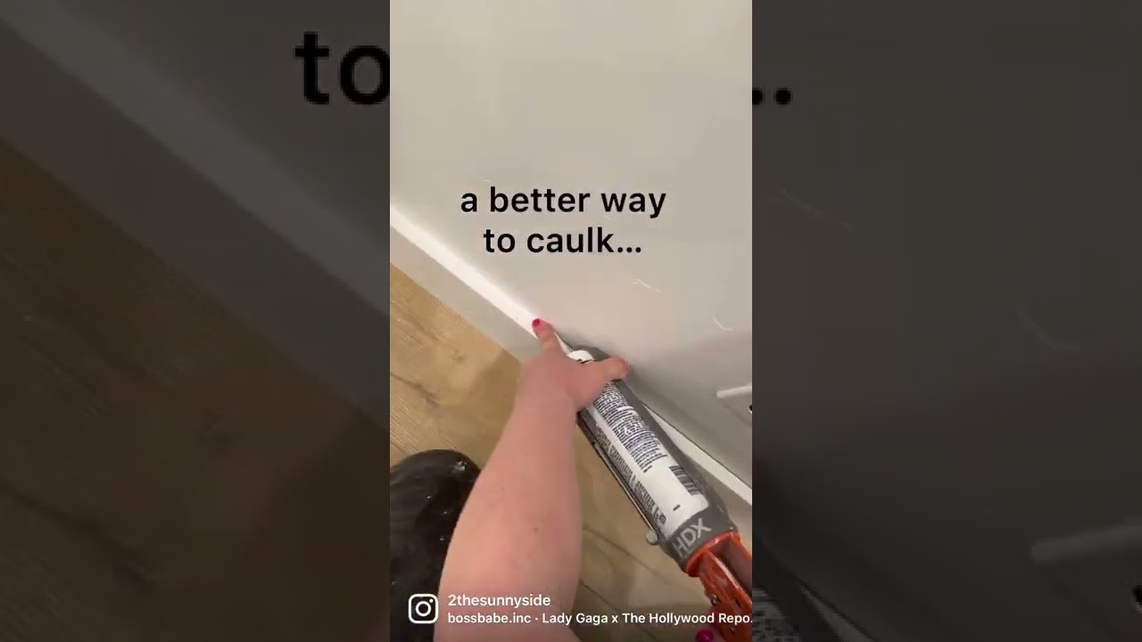 Ultimate Caulking Hack Every Homeowner Must Know 🛠️